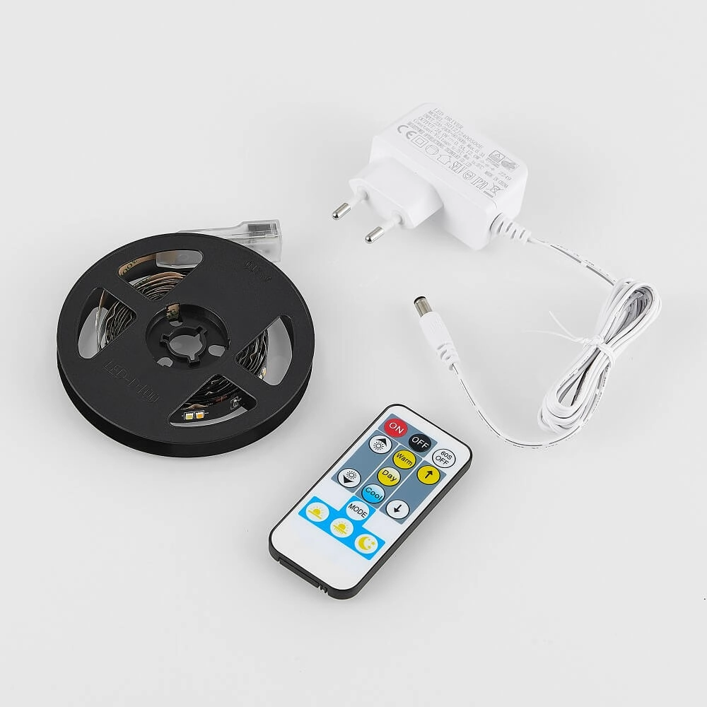 Bande LED noire Gaming Chip Trio 4017807577358