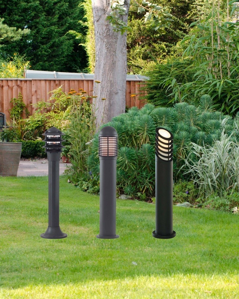Lampadaire Posts 73 cm noir Searchlight 5013874220363