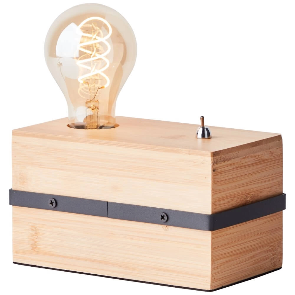 Lampe de table Benny avec interrupteur classique Brilliant 4004353406522