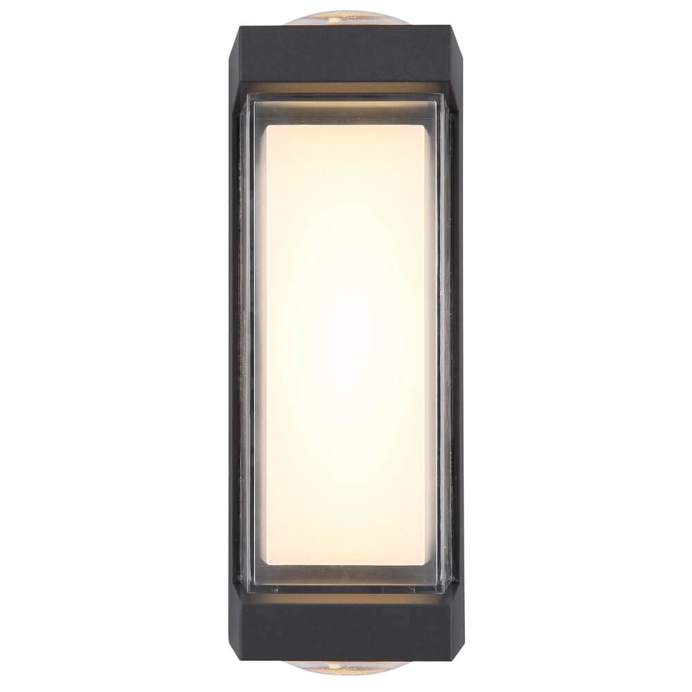 Applique murale design Plixon rectangle anthracite Globo 9007371455430