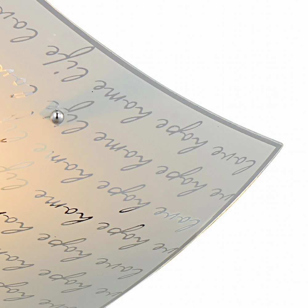 Lampe de plafond Signa 30 Text Trio 4017807364941