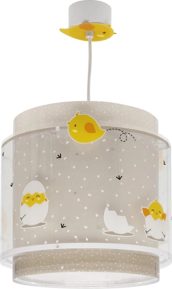 Lampe suspendue chambre d'enfant taupe Baby Chicken Lampe suspendue chambre d'enfant taupe Baby Chicken