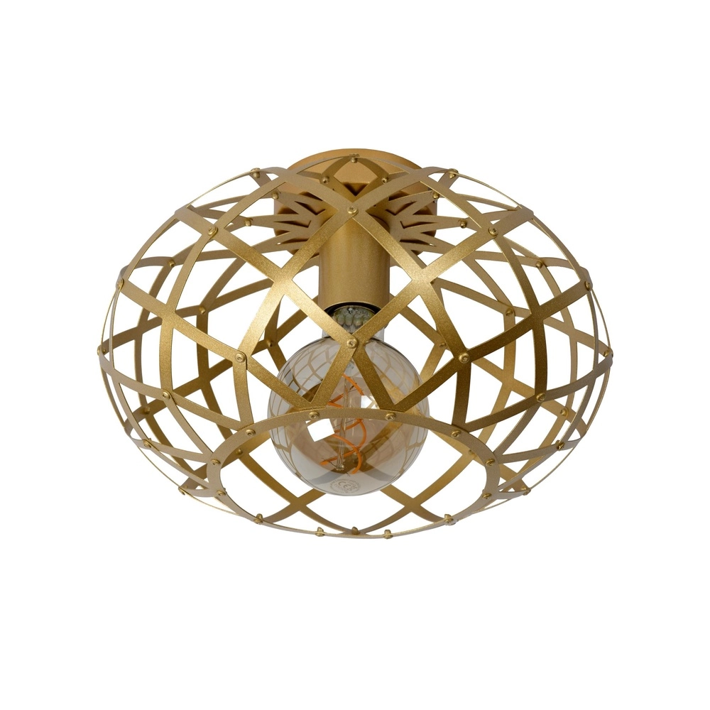Lampe de plafond Wolfram Or