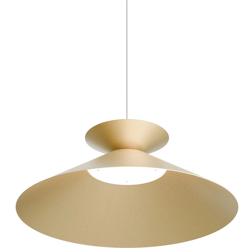 Lampe suspendue Ceppo noir avec or Ø 45cm avec lumière montante Masterlight 8718121389639