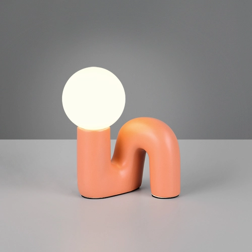 Lampe de table Quinn Abricot Trio 4017807682267