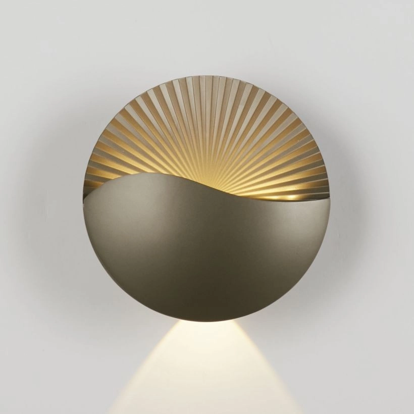 Applique murale moderne Sunrise bronze