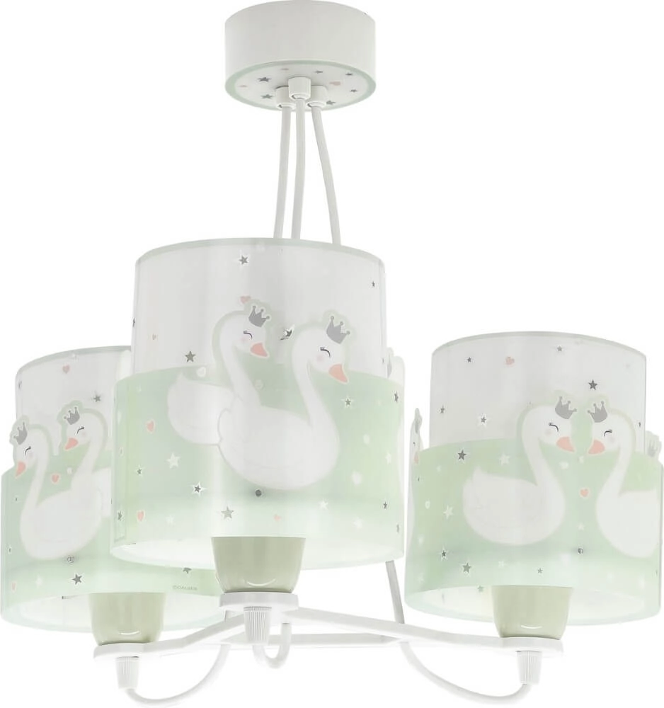 Lampe suspendue 3 lumières Sweet Love Green