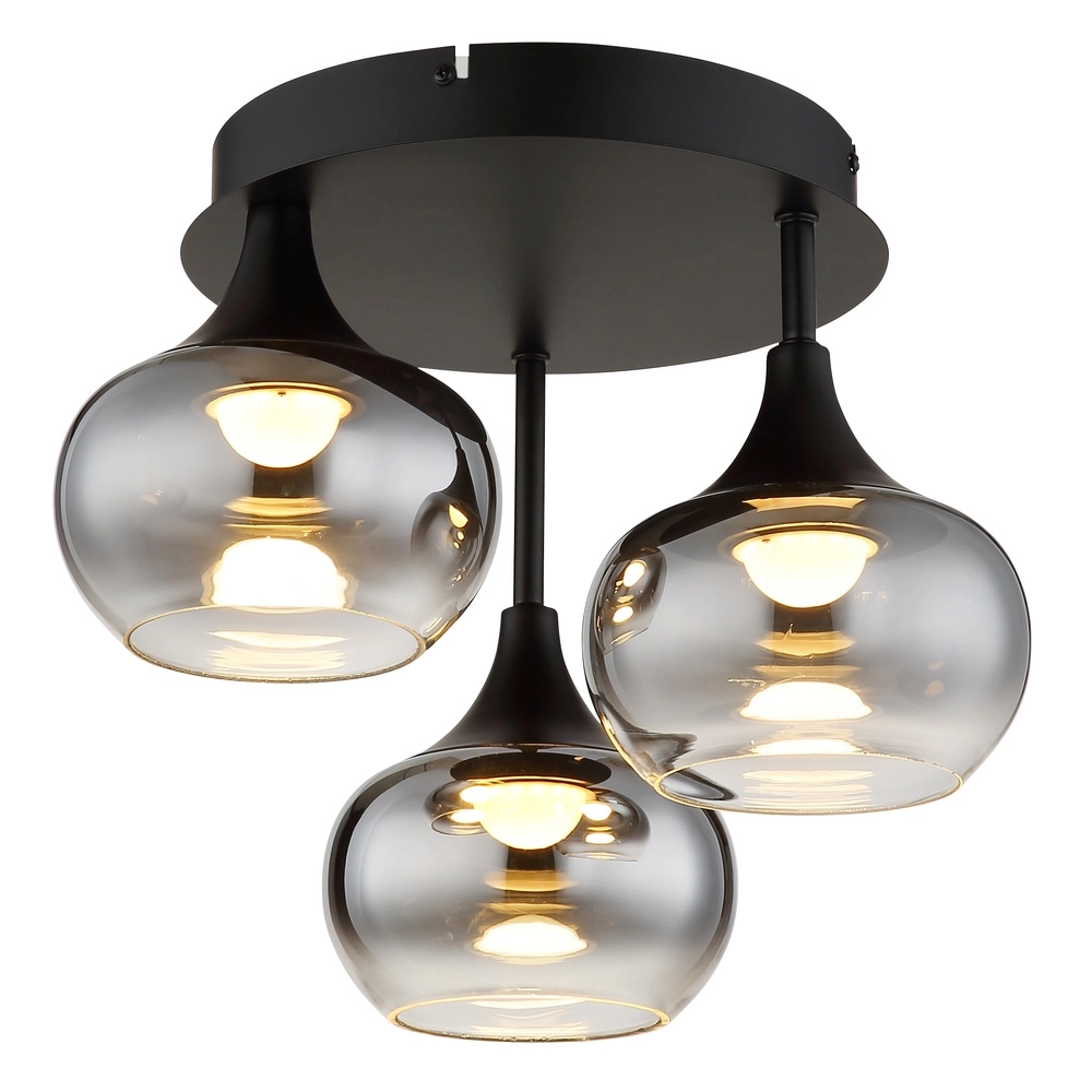 Lampe de plafond noire Lui Conception