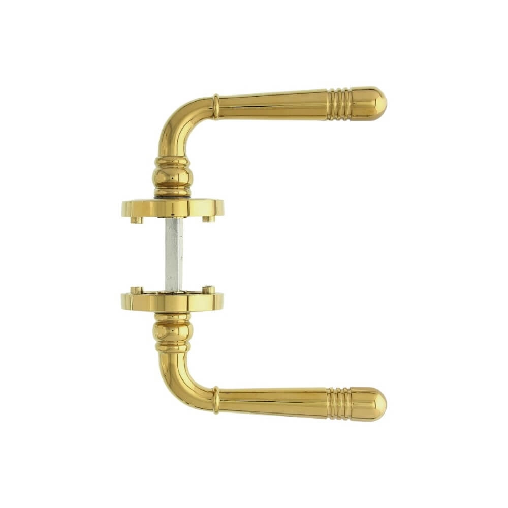 Poignée Helena sur rosace en laiton Intersteel 8714186392683