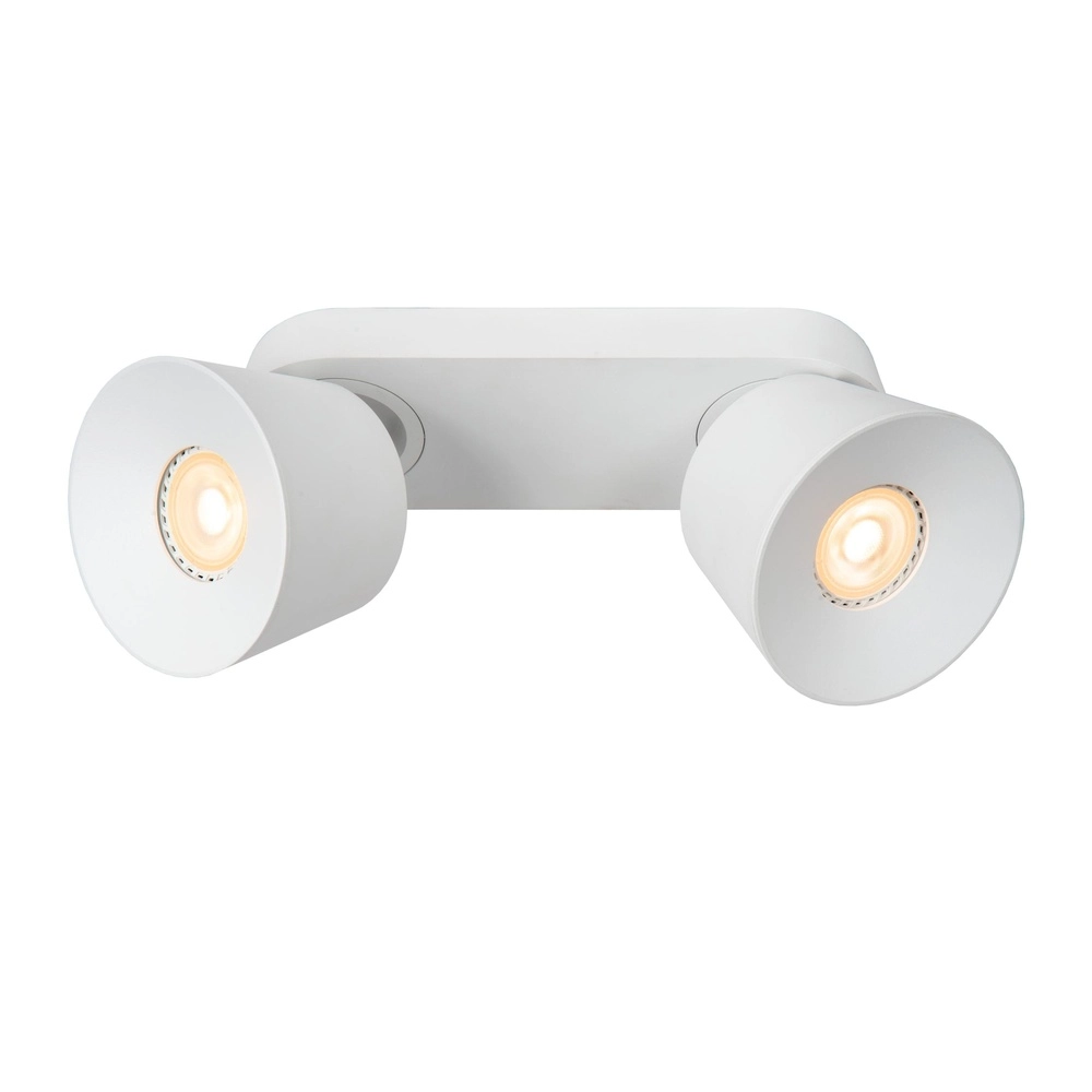 Projecteur de plafond Trigono Double blanc Lucide 5411212093141