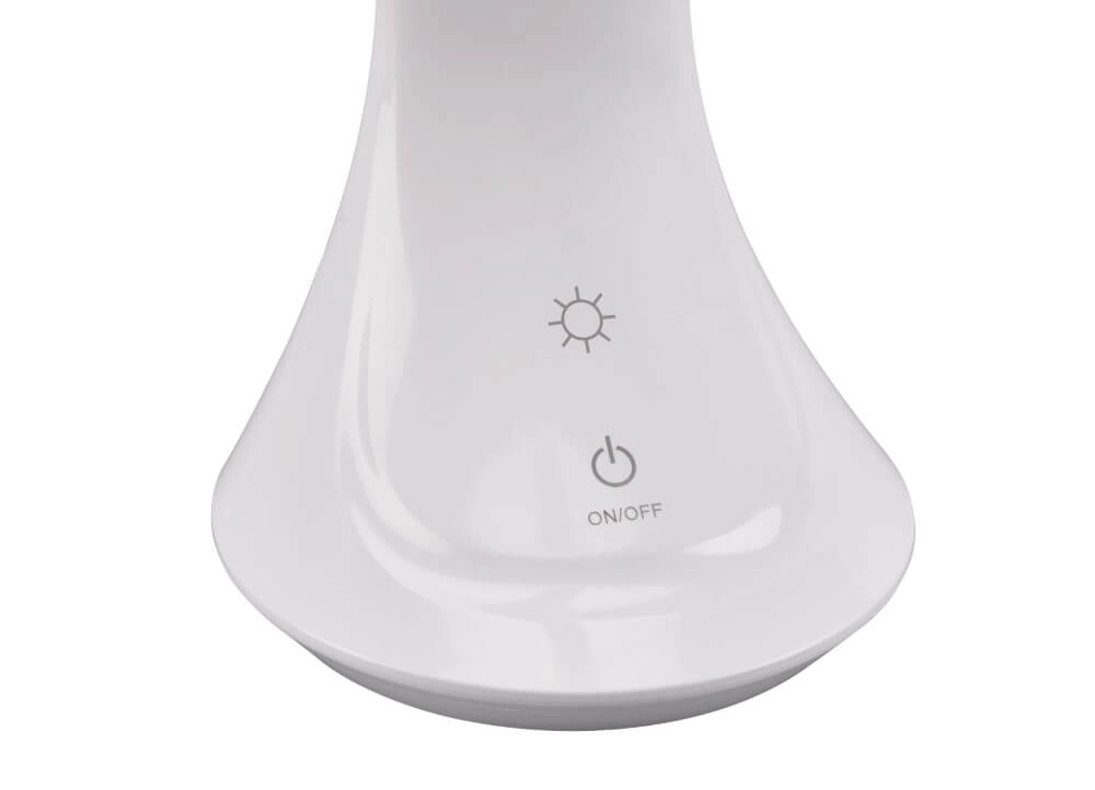 Lampe de table Patty blanc avec fonction alarme Trio 4017807559118