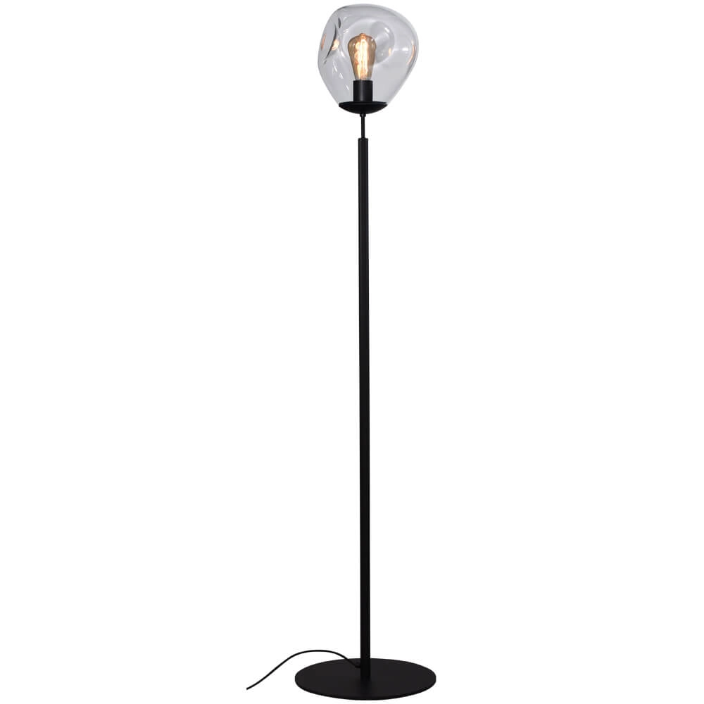 Lampadaire Lava Verre clair Ø 24cm Lampadaire Lava Verre clair Ø 24cm