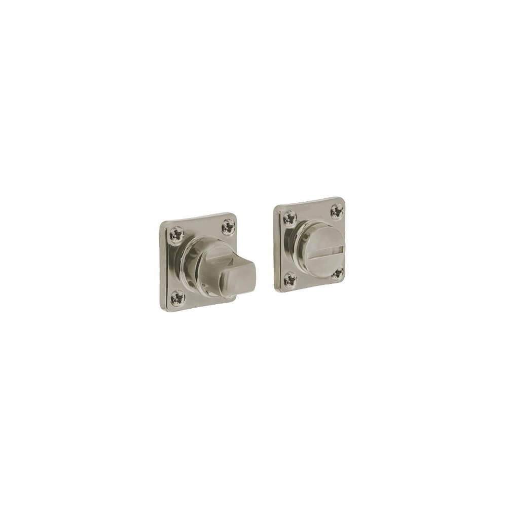 Fermeture des toilettes Tira carré nickel mat