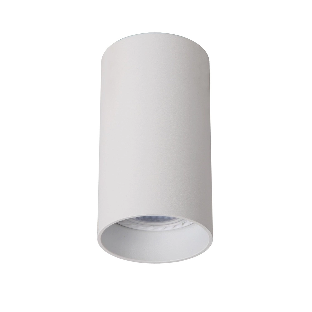 Spot lisse monté en surface Delto blanc Ø 5,5 cm avec la source lumineuse