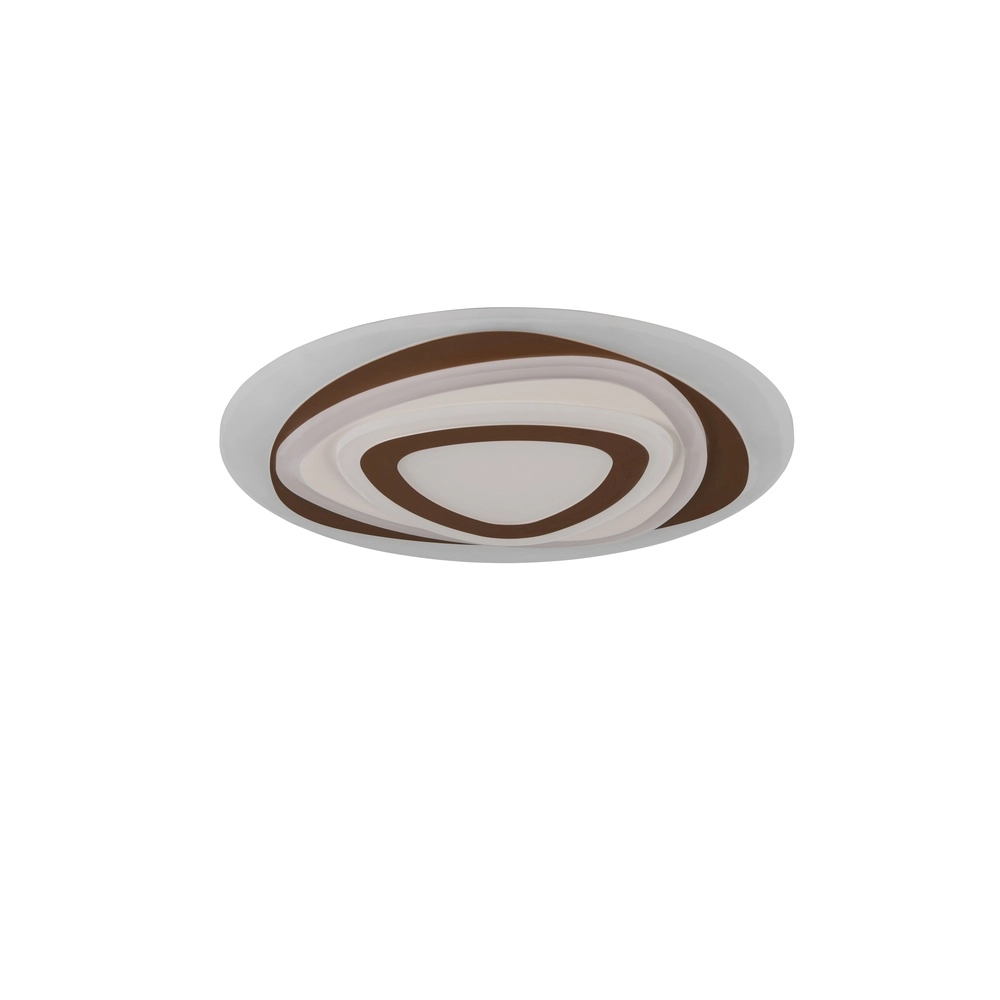 Éclairage de plafond Zilo Moka brun moderne Trio 4017807704471