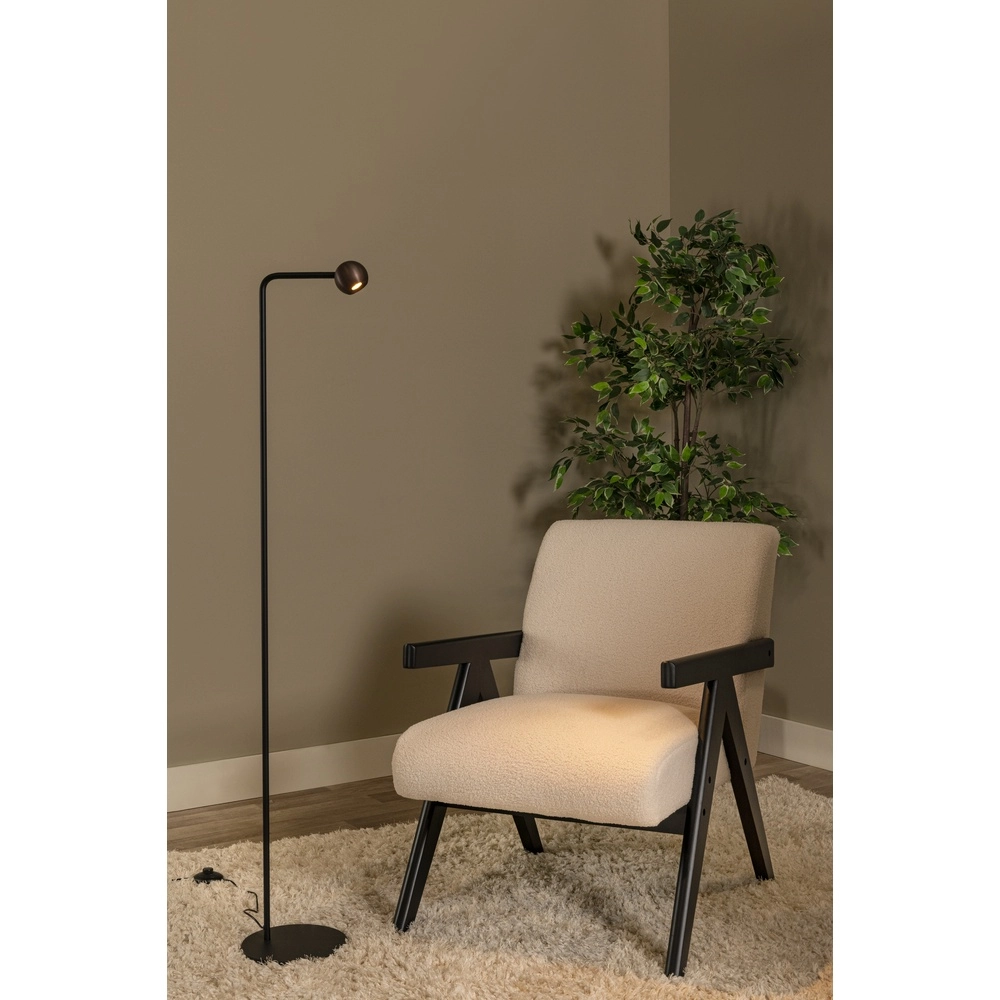 Lampadaire de conception Montana Café brun Premium by Lucide 5411212680211