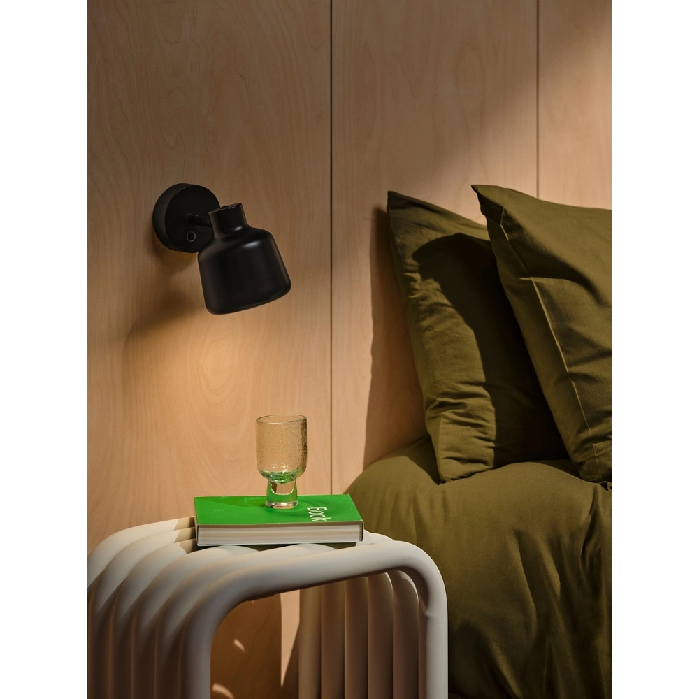 Projecteur mural noir Louella  Nordlux 5704924027079