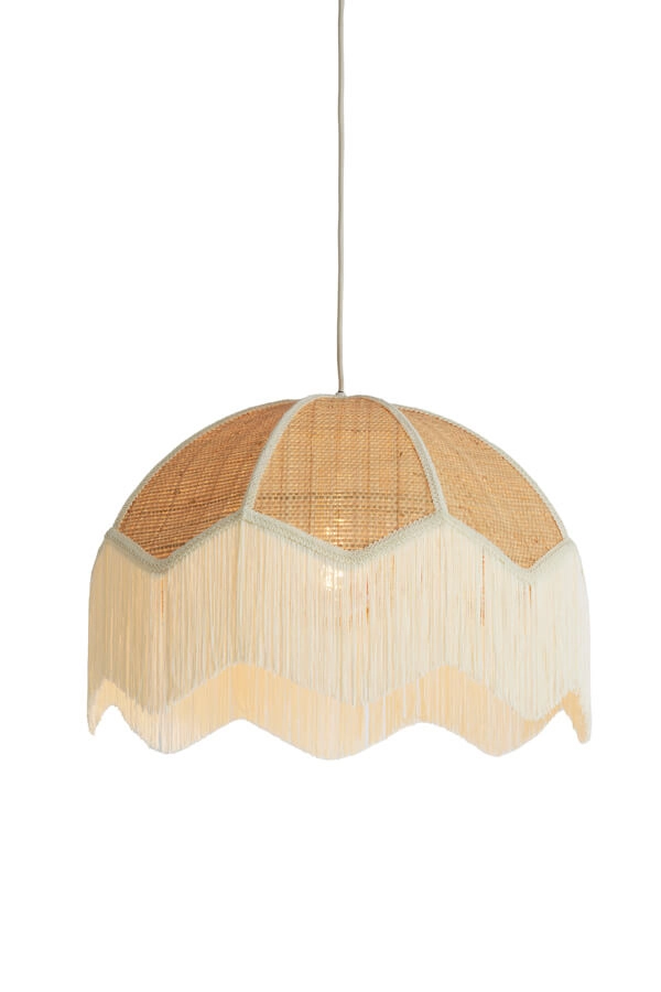 Suspension crème Malacia Ø 50cm Suspension crème Malacia Ø 50cm