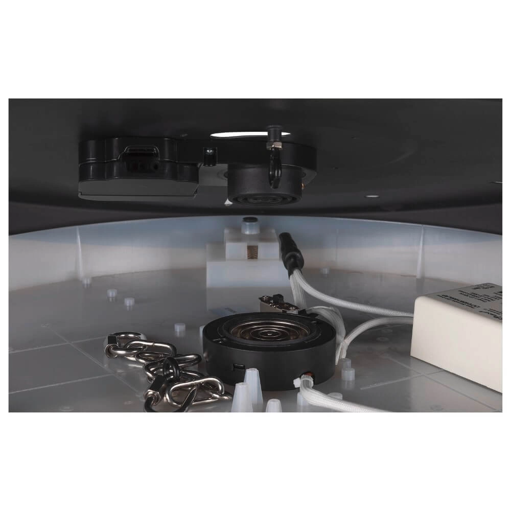 Plafonnier / Lampe suspendue Medo Pro 60 noir - CCT - 110g - Ø 60cm SLV 4024163276832