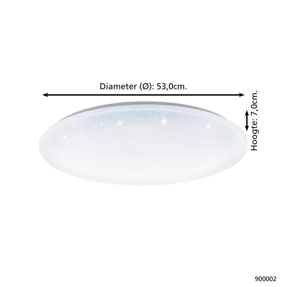 Plafonnier Zigbee Totari-Z Ø 53 cm Eglo 9008606221486