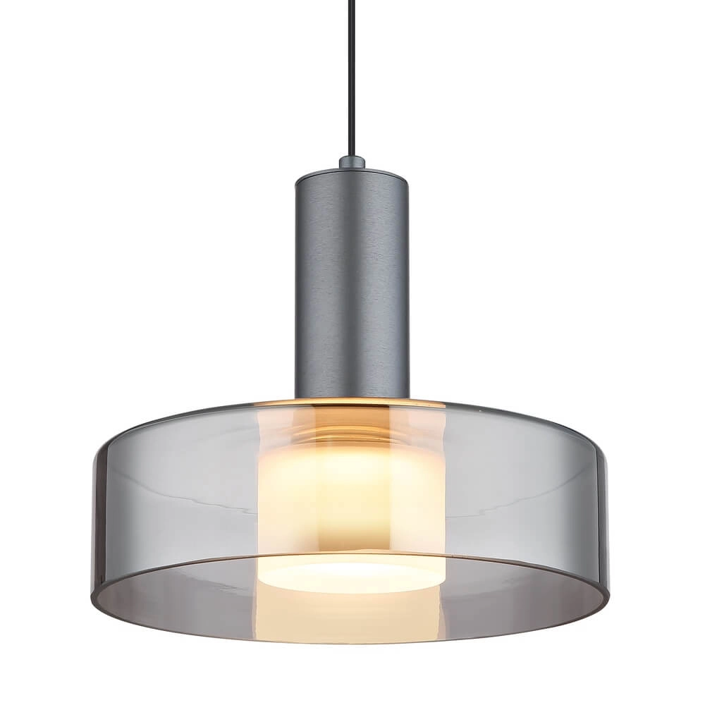 Suspension élégante Grant gris Ø 22cm Globo 9007371474899