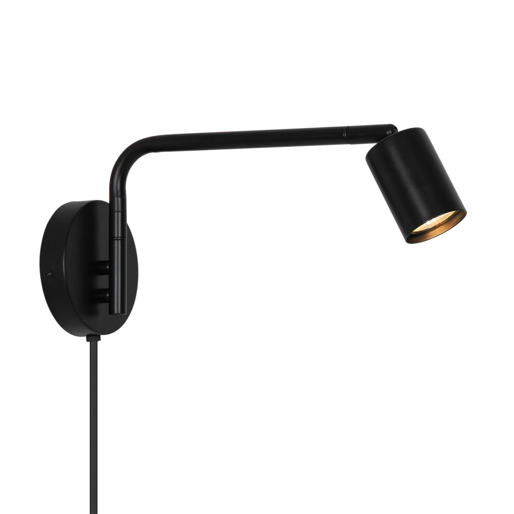 Lieu de lecture Explore Long  1x GU10 - noir