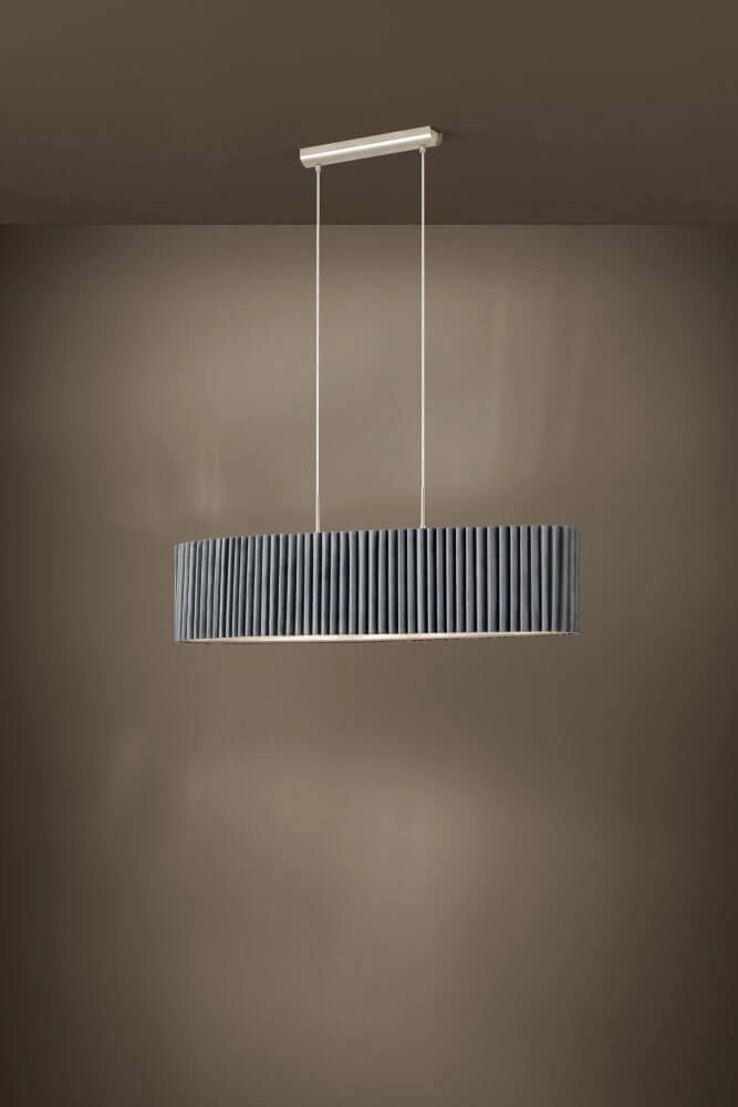 Lampe suspendue de bureau Tamaresco avec abat-jour en velours Stars of Light 9002759397739