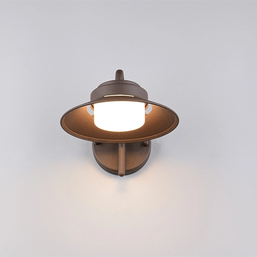 Lampe écurière moderne Atrato Brun rouille Trio 4017807691276