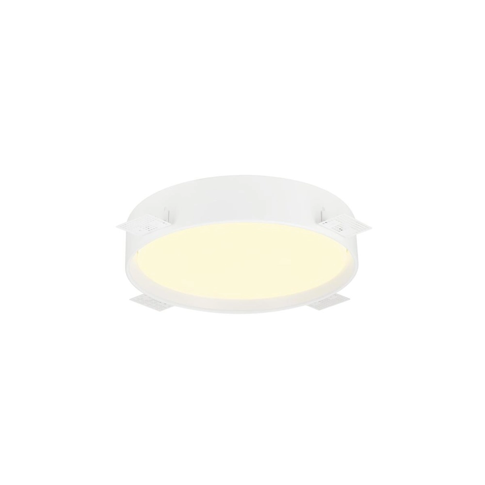 Plafonnier Decona Ø 30cm blanc - Capteur 3000K/4000K SLV 4024163302906