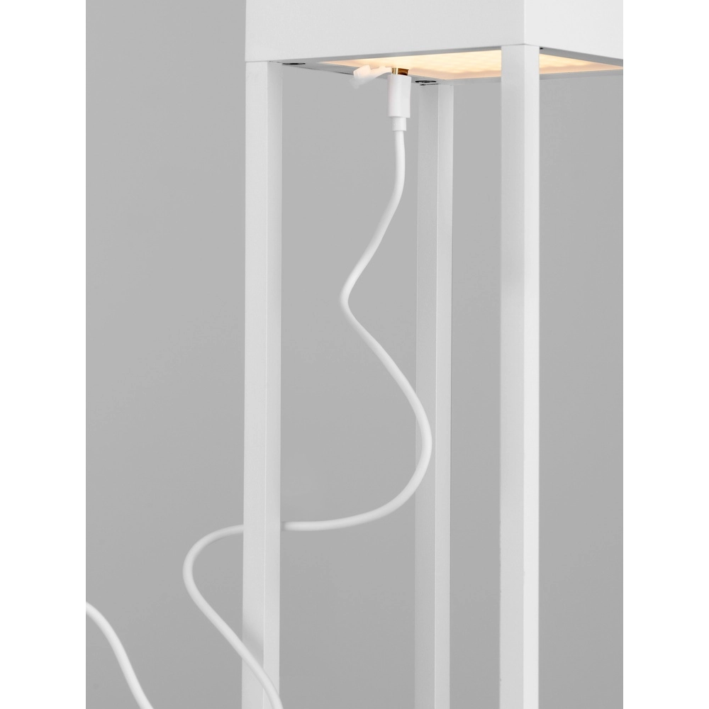 Lampe de table blanche Lucia Rechargeable Lyora 5212017448217