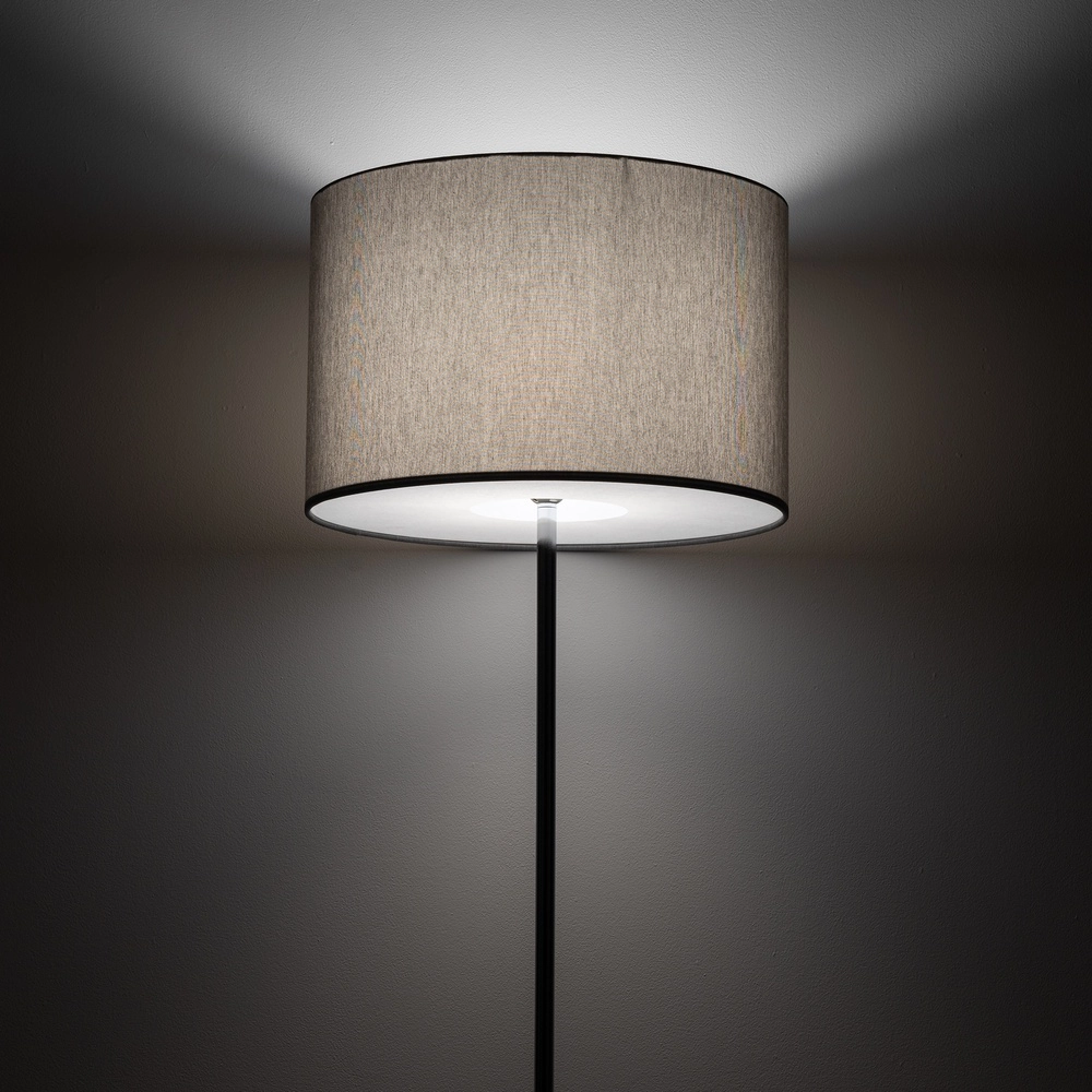 Lampe de pied Hotel Mood Ø 47 cm gris Lyora 5903139117906