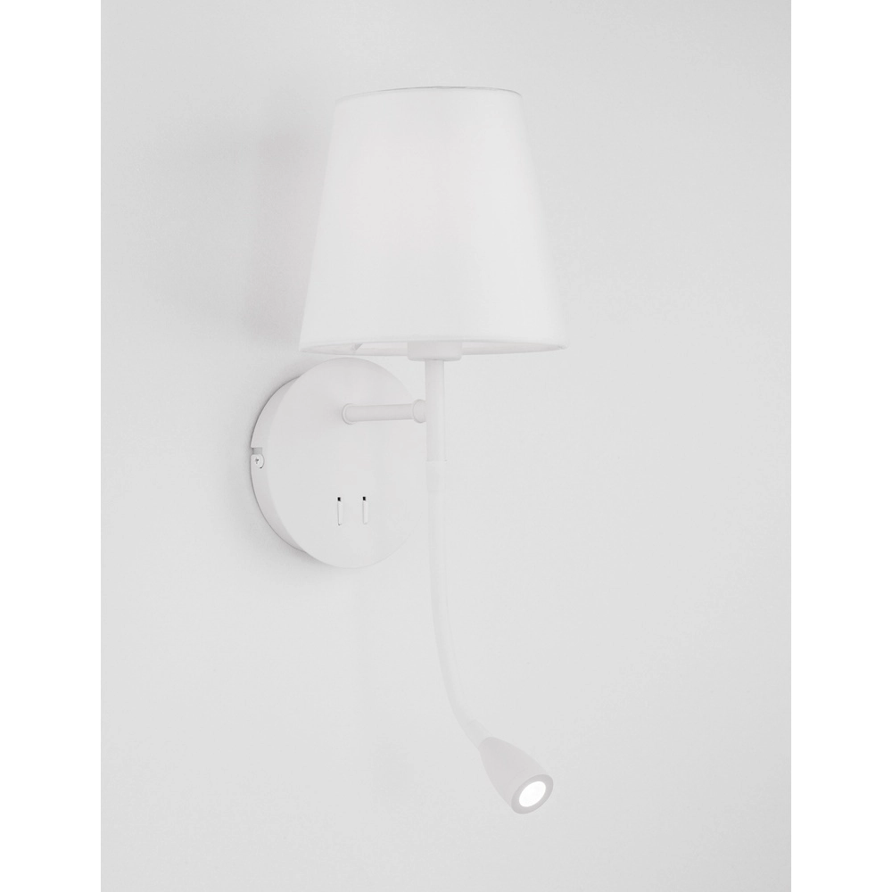 Lampe de chevet Nia blanc Lyora 5212017427113