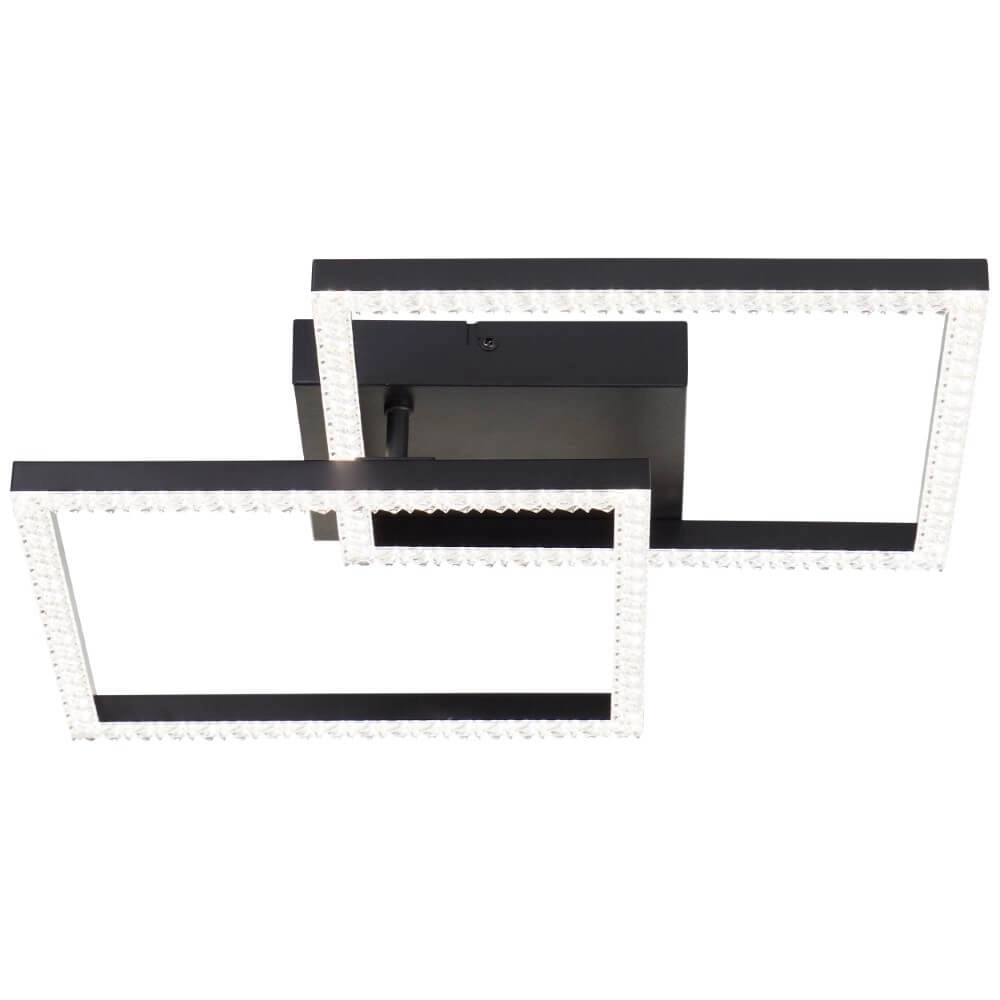 Plafonnier noir Ranni 1500lm Plafonnier noir Ranni 1500lm