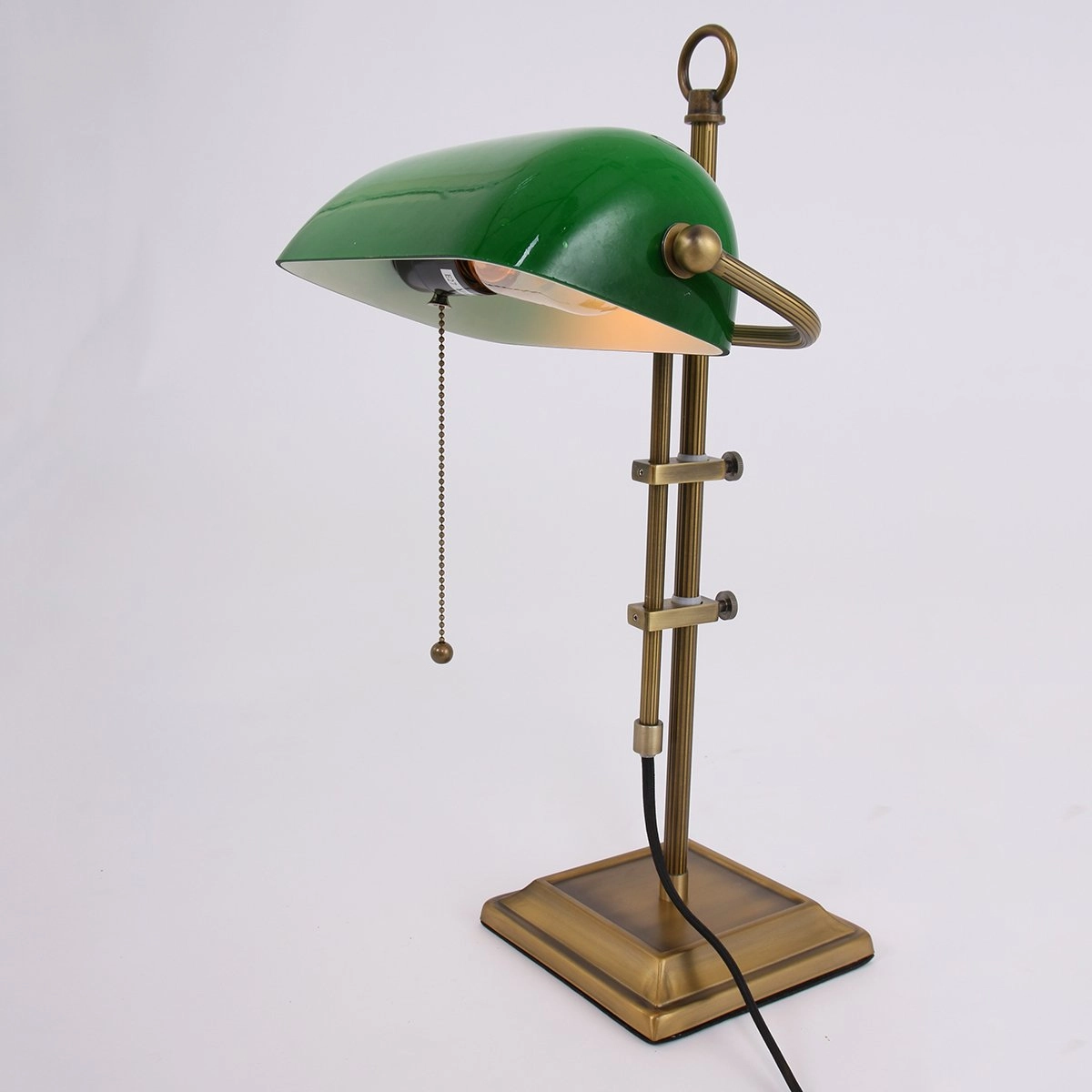 Lampe de bureau Ancilla or avec vert Steinhauer 8712746115383