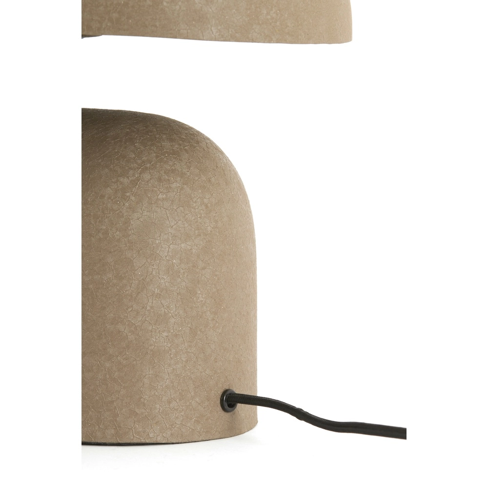 Lampe de table Todd ovale - brun foncé mat Light & Living 8717807818906