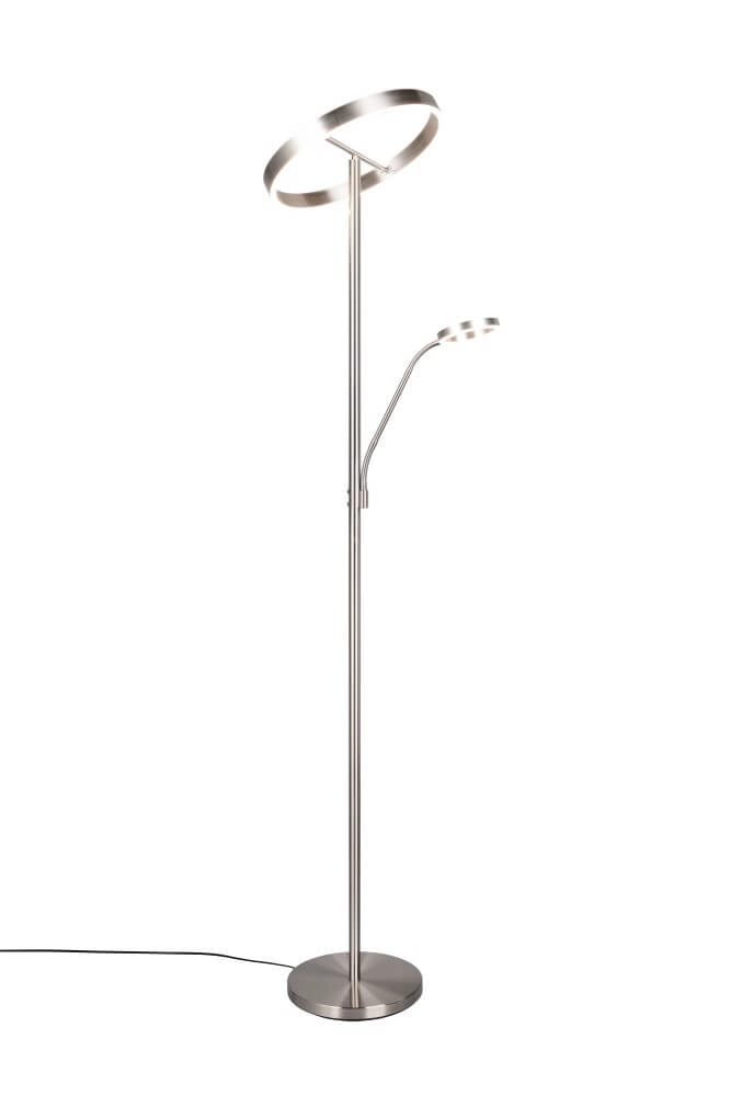 Lampe de lecture design Willis Acier inoxydable - 180 cm Trio 4017807618129