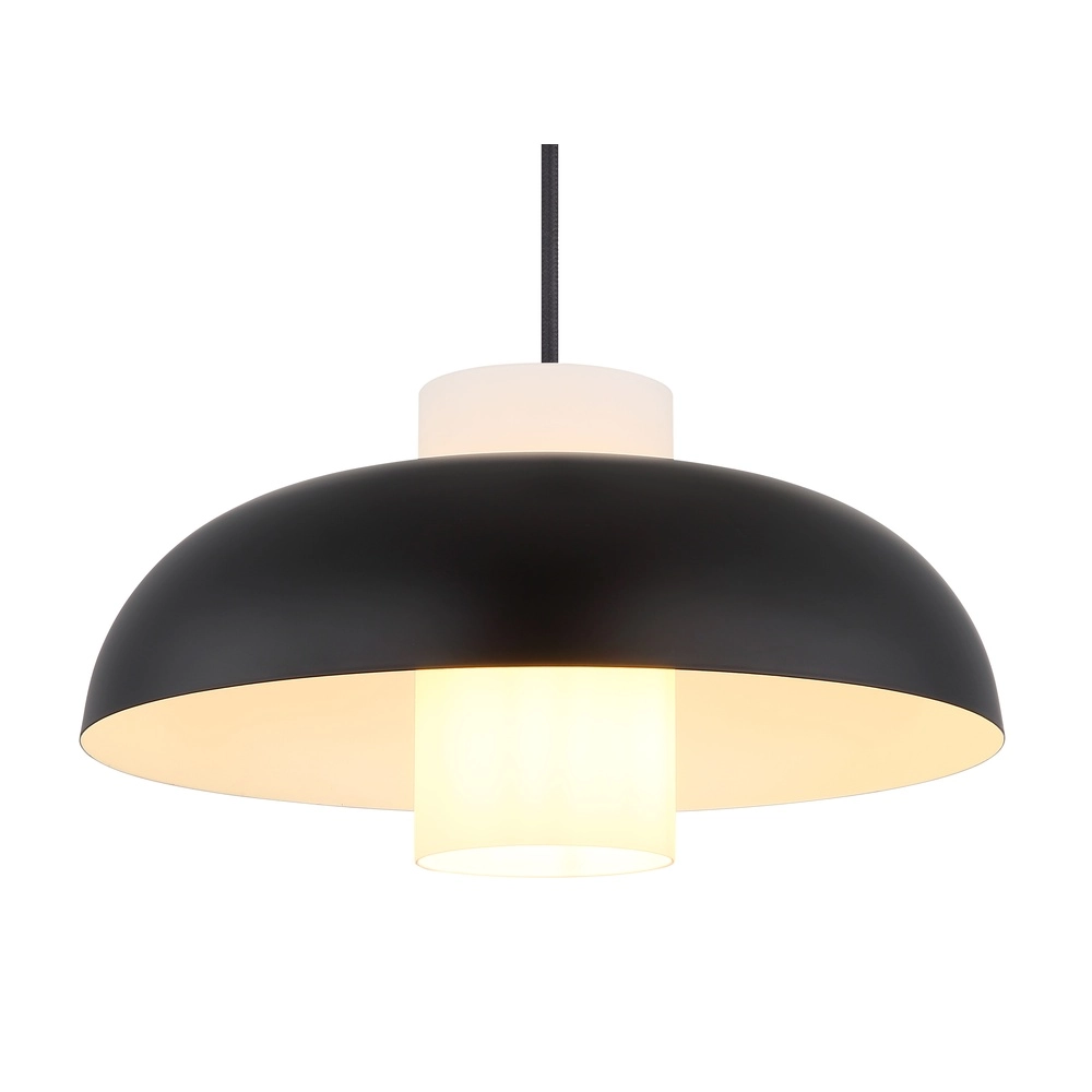 Lampe pendante moderne Lowe noir Ø 38cm Globo 9007371509164