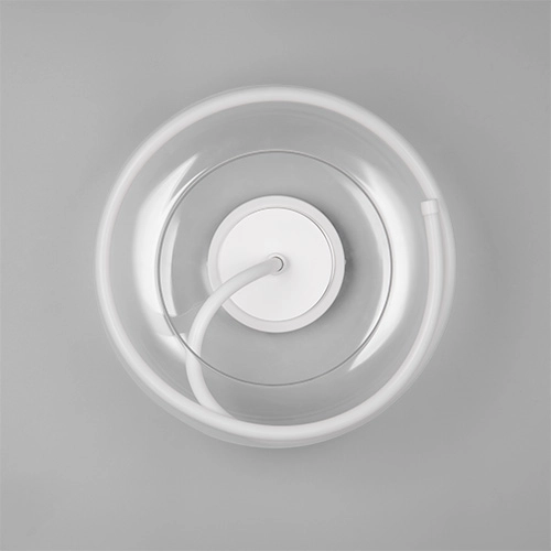 Lampe de plafond à design Tarsia blanc Ø 40cm Trio 4017807683387