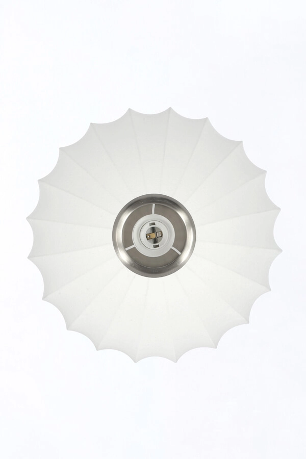 Plafonnier Japandi Fay Ø 40cm blanc Light & Living 8717807760434