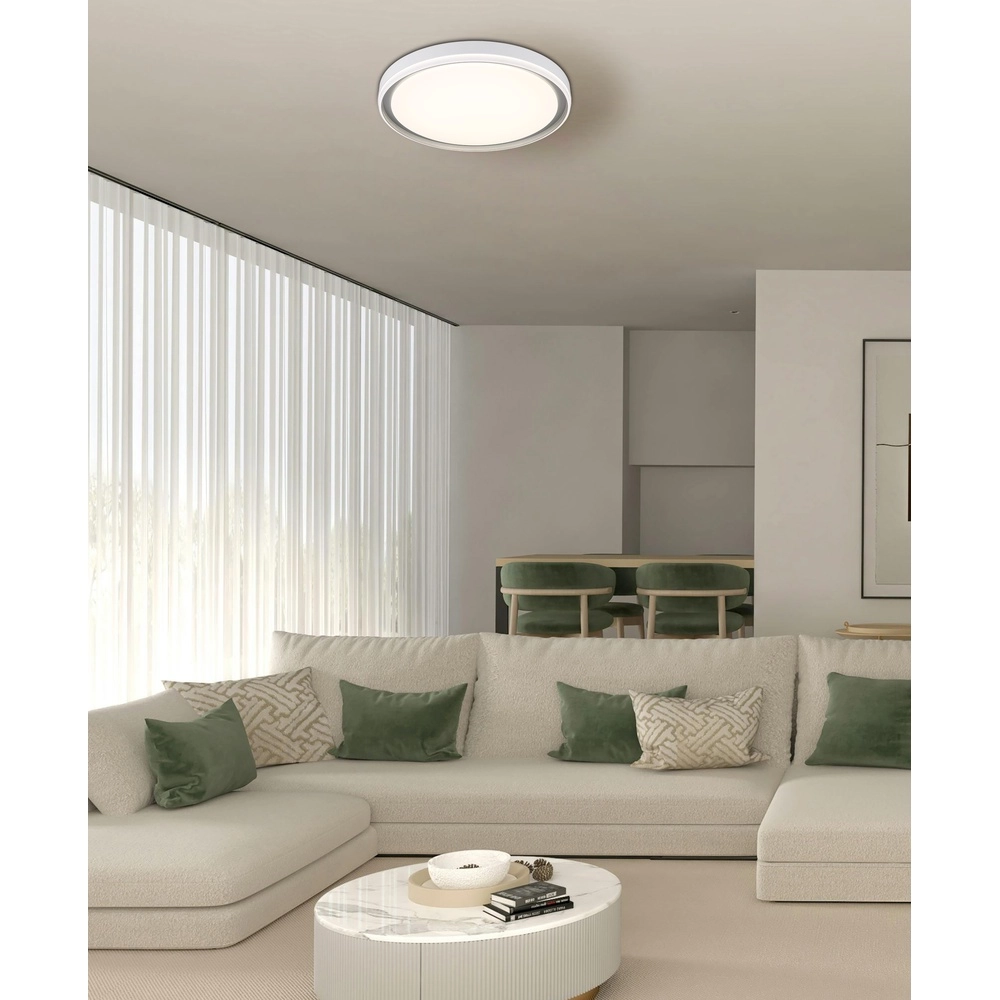 Conception de plafonds Janice Blanc Globo 9007371575206