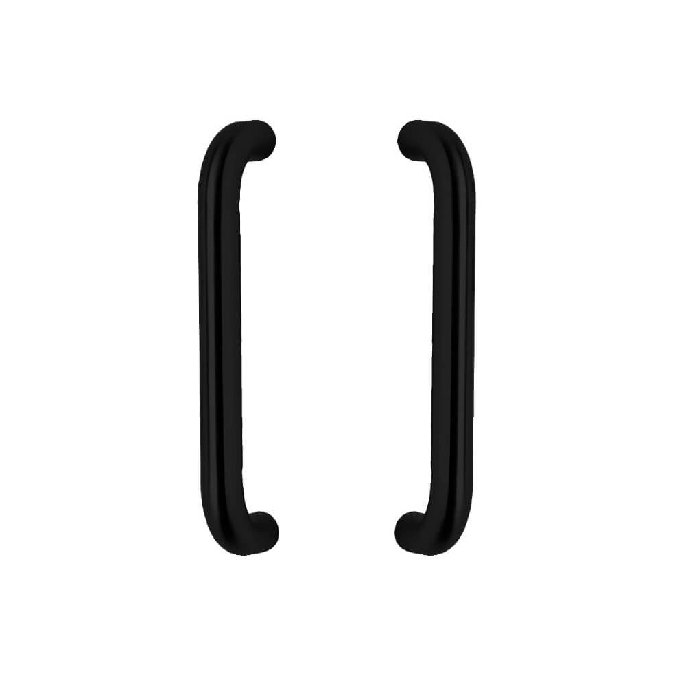 Poignées de porte en forme de U Gripon par paire noir