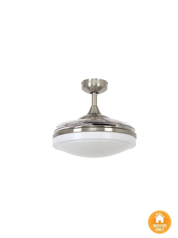 Ventilateur de plafond en acier inoxydable Fanway Evora Ø 91,5 cm Beacon 9333509127727