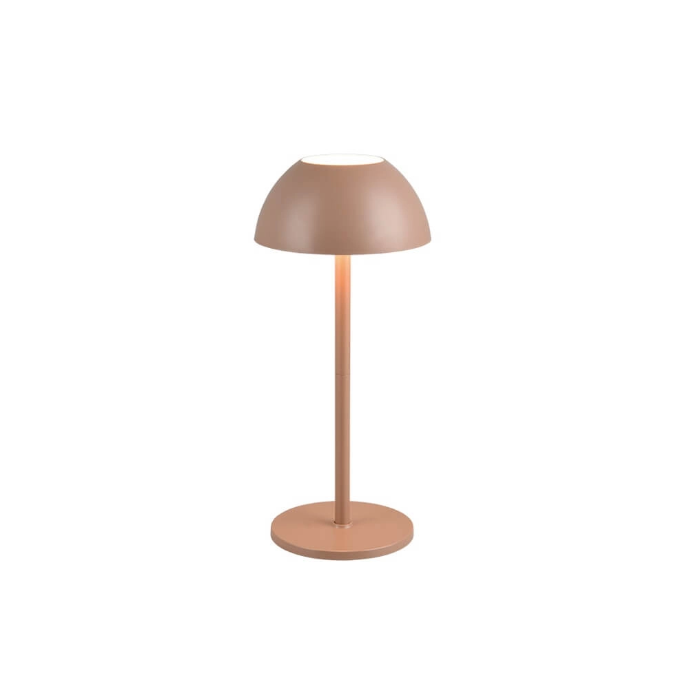Lampe de table rechargeable Ricardo brun café Lampe de table rechargeable Ricardo brun café