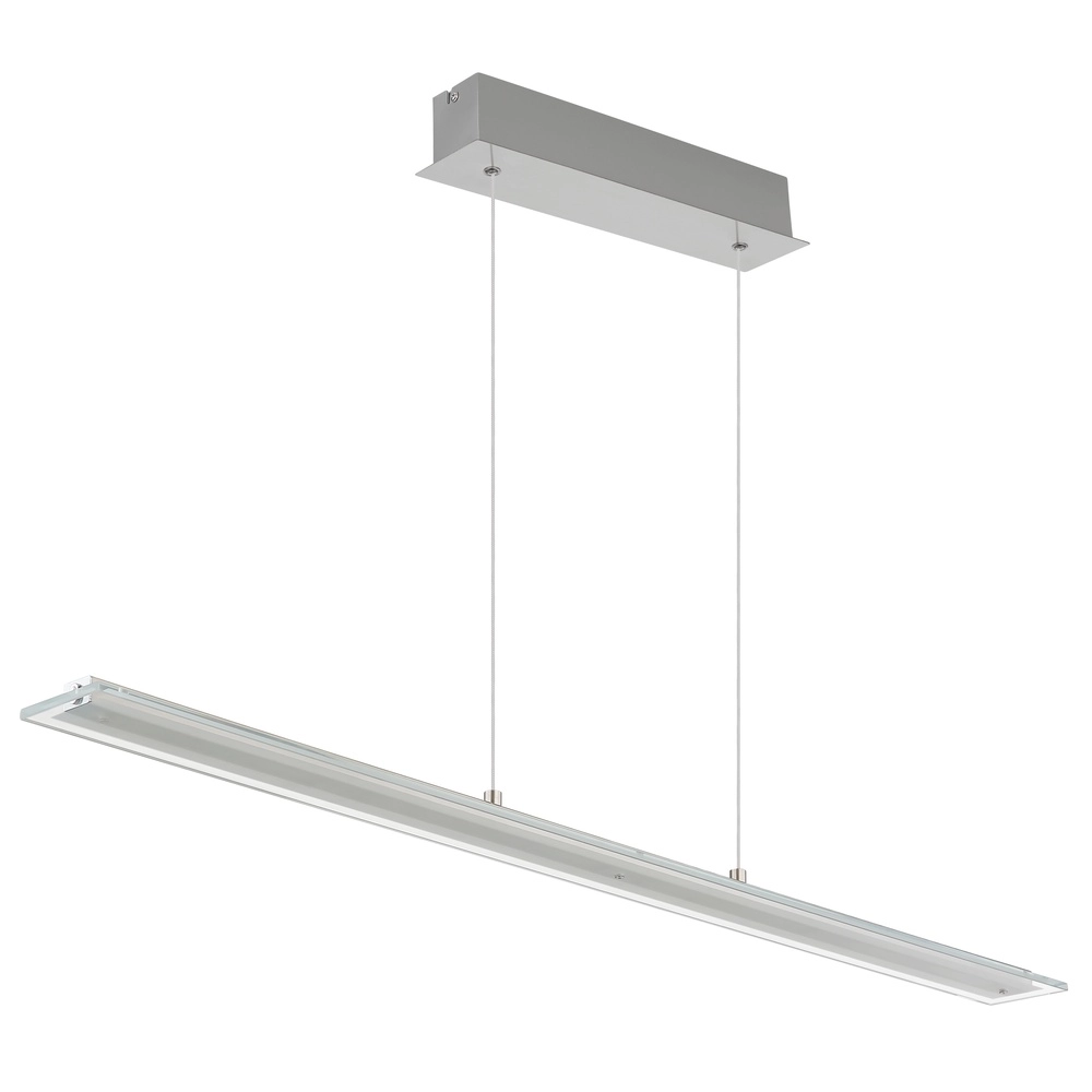 Lampe suspendue Novak nickel 115cm Globo 9007371589029