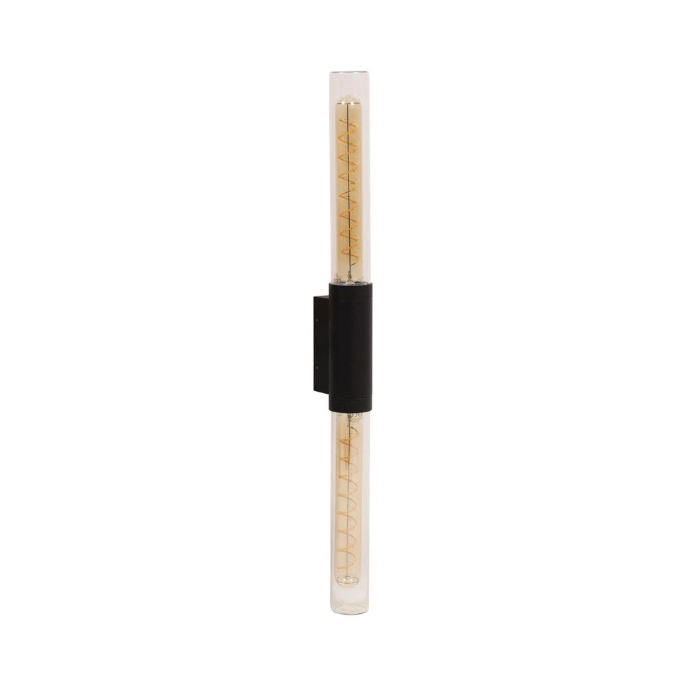 Lampe murale de conception Pilar Double Noir