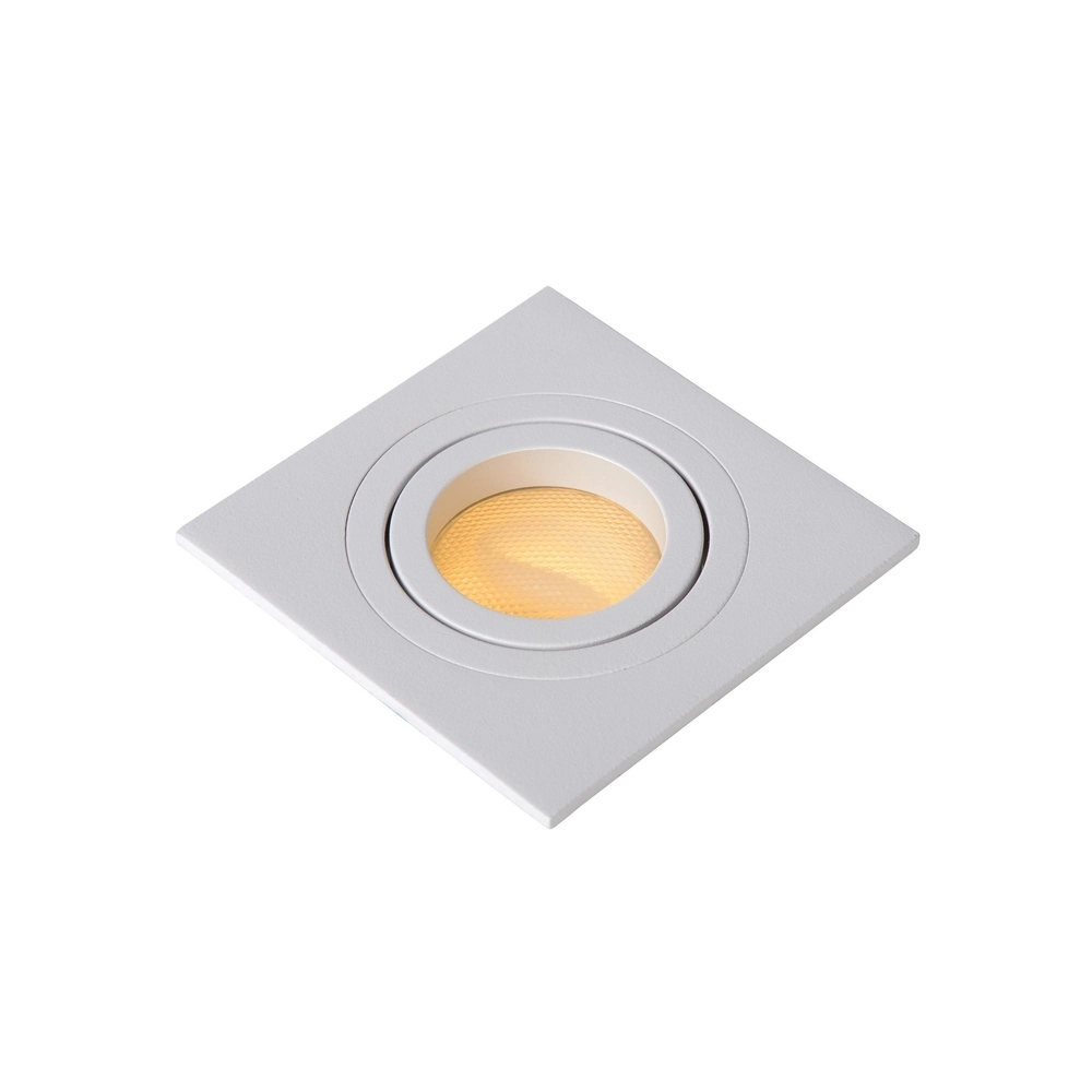 Projecteur encastré Tube Blanc carré Lucide 5411212220899