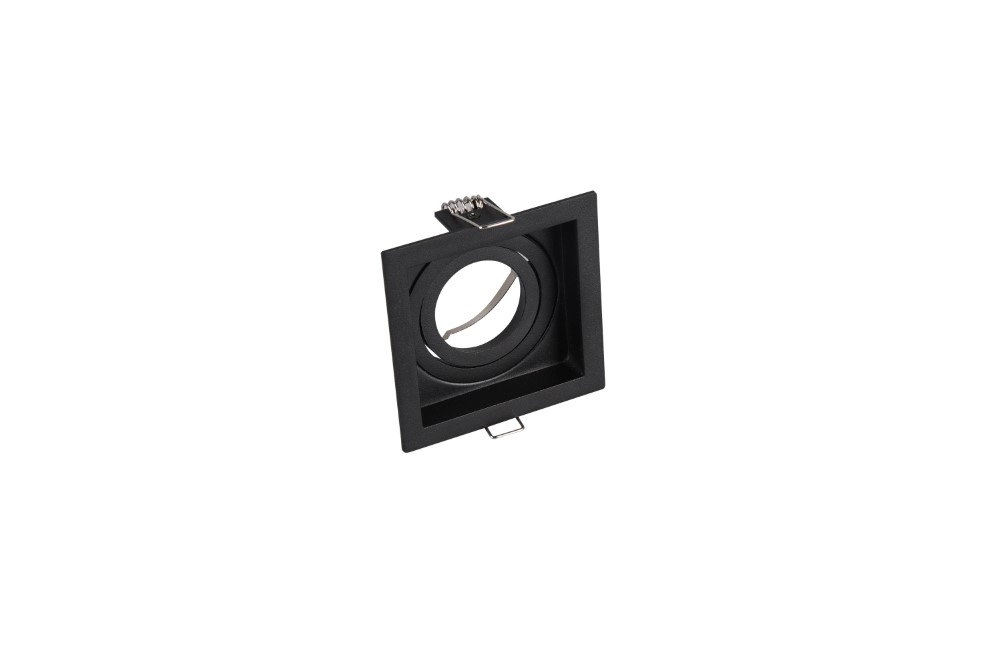 Projecteur orientable Kenai GU10 carré noir Trio 4017807455977