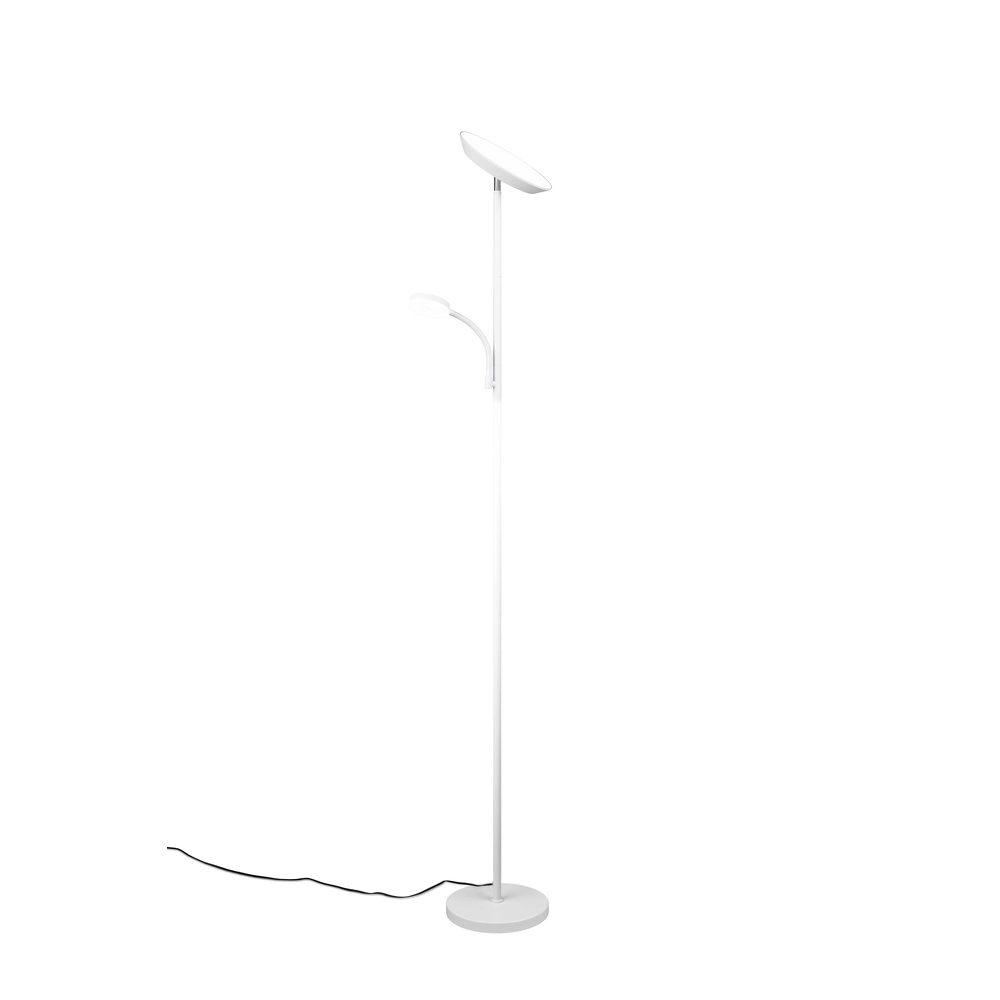 Lampadaire Specter blanc avec lampe de lecture Trio 4017807612301