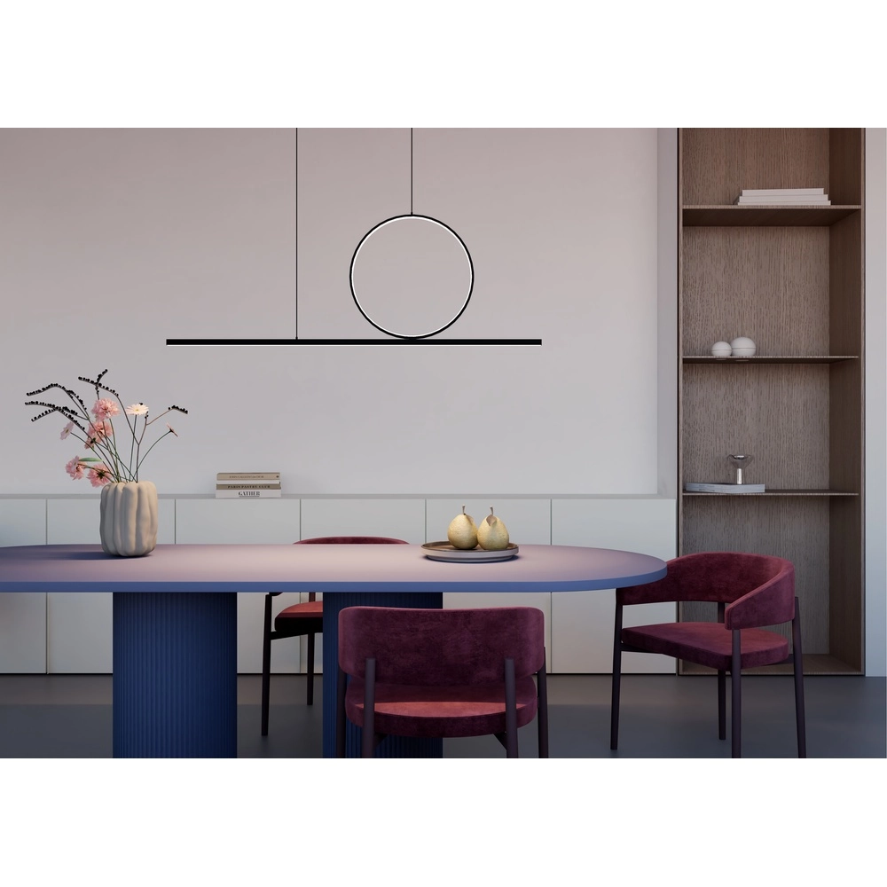 Lampe pendante moderne Lineo Led Noir Lyora 5903139118798