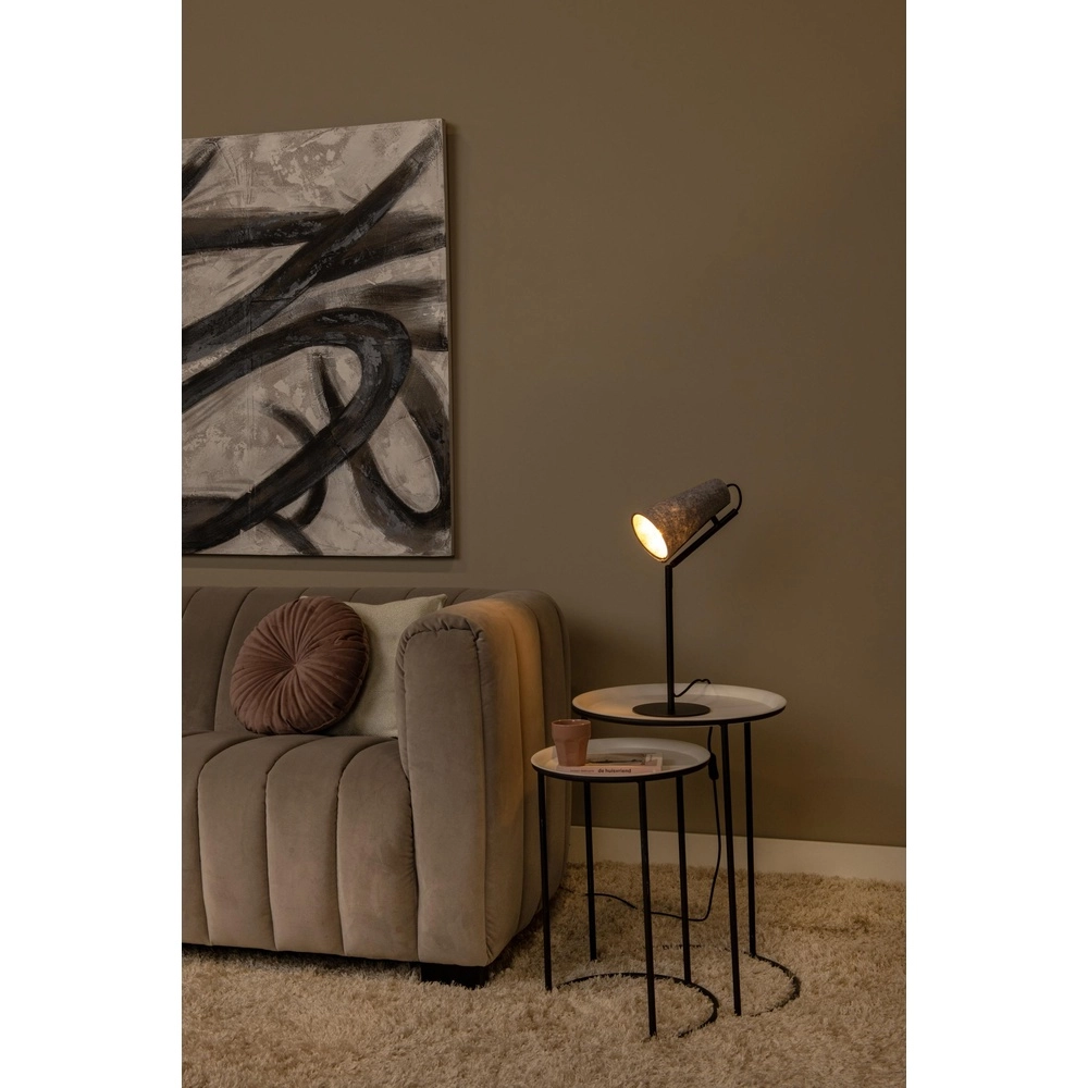 Lampe de table unique Bensen gris Lucide 5411212051639